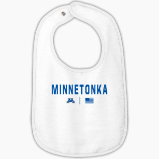 Rabbit Skins Infant Contrast Trim Terry Bib