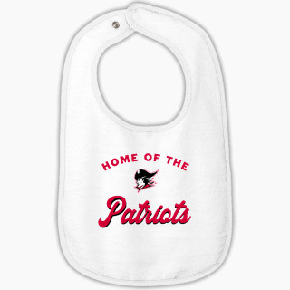 Rabbit Skins Infant Contrast Trim Terry Bib