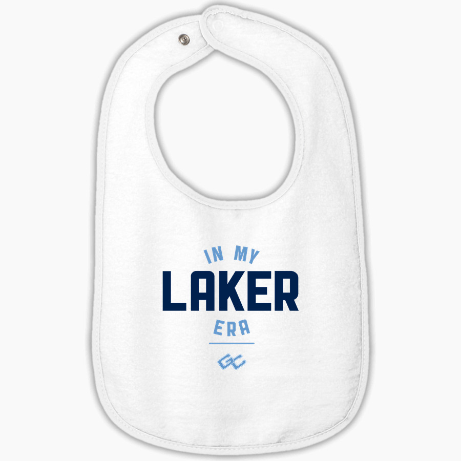 Garrett College Lakers Rabbit Skins Infant Contrast Trim Terry Bib