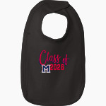 Milton Eagles <span class="pdp-name-mascot">Milton Eagles</span> Rabbit Skins Infant Premium Jersey Bib Front Thumbnail