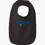 KINGSTON HIGH SCHOOL YELLOWJACKETS <span class="pdp-name-mascot">KINGSTON YELLOWJACKETS</span> Rabbit Skins Infant Premium Jersey Bib Front Thumbnail