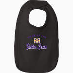 Miles Golden Bears Rabbit Skins Infant Premium Jersey Bib Front Thumbnail
