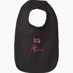 LOCKHART HIGH SCHOOL LIONS <span class="pdp-name-mascot">LOCKHART LIONS</span> Rabbit Skins Infant Premium Jersey Bib Front Thumbnail