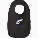 Blaker Kinser Sharks <span class="pdp-name-mascot">Blaker Kinser Sharks</span> Rabbit Skins Infant Premium Jersey Bib Front Thumbnail