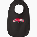 JOHANNESBURG-LEWISTON HIGH SCH CARDINALS <span class="pdp-name-mascot">JOHANNESBURG - LEWISTON CARDINALS</span> Rabbit Skins Infant Premium Jersey Bib Front Thumbnail