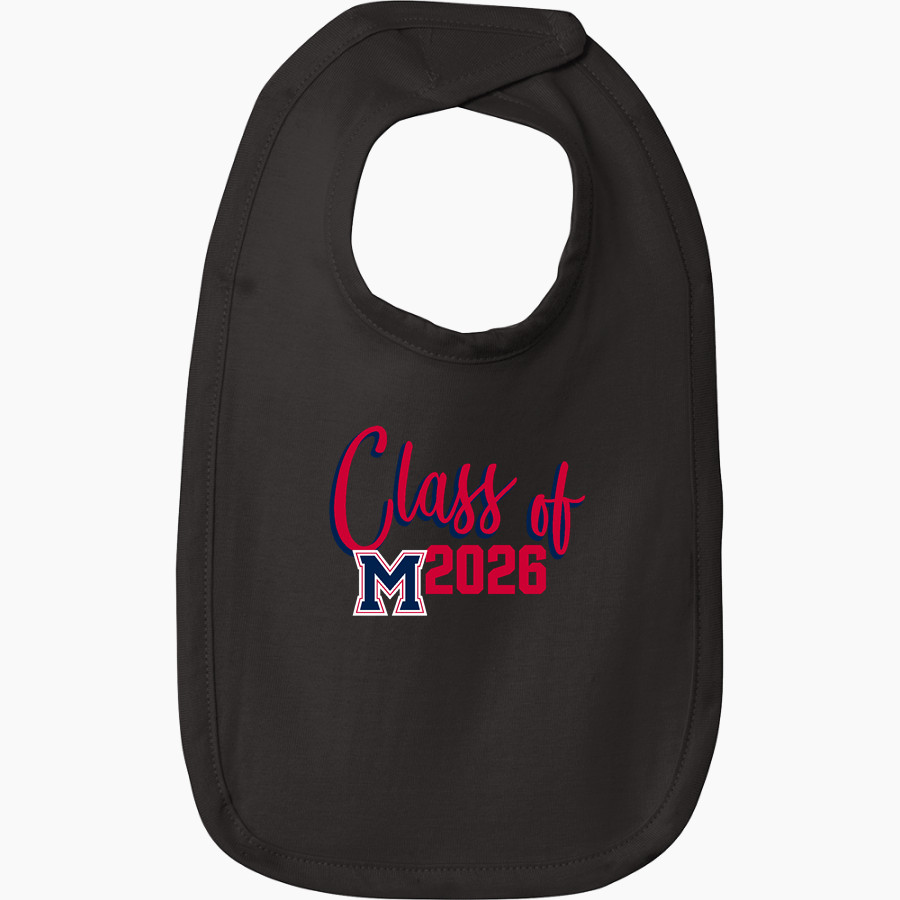 Milton Eagles <span class="pdp-name-mascot">Milton Eagles</span> Rabbit Skins Infant Premium Jersey Bib