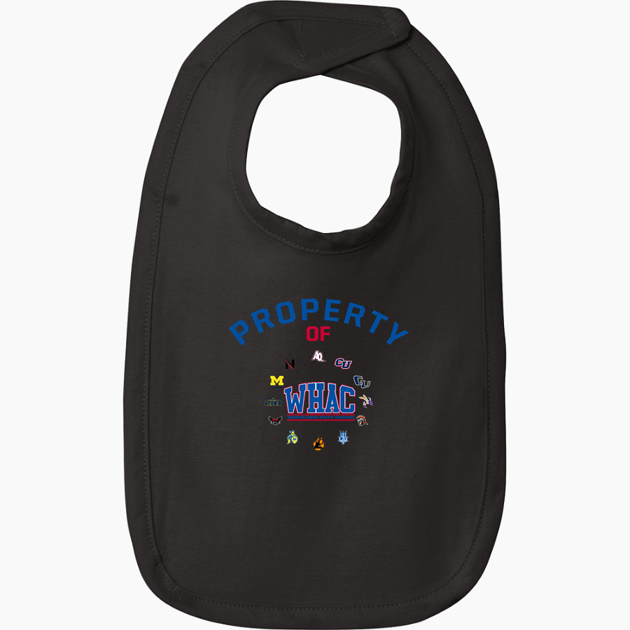 WOLVERINE-HOOSIER ATHLETIC CONFERENCE <span class="pdp-name-mascot">WOLVERINE-HOOSIER ATHLETIC CONFERENCE</span> Rabbit Skins Infant Premium Jersey Bib