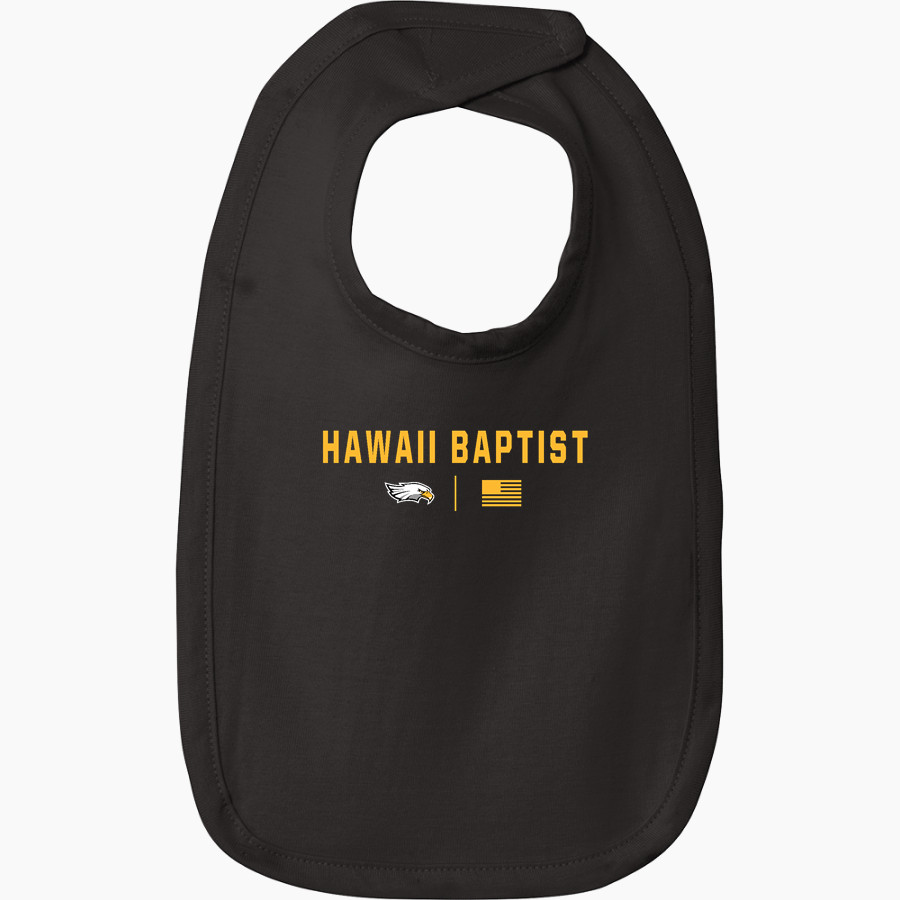 Hawaii Baptist Eagles <span class="pdp-name-mascot">HBA Eagles</span> Rabbit Skins Infant Premium Jersey Bib
