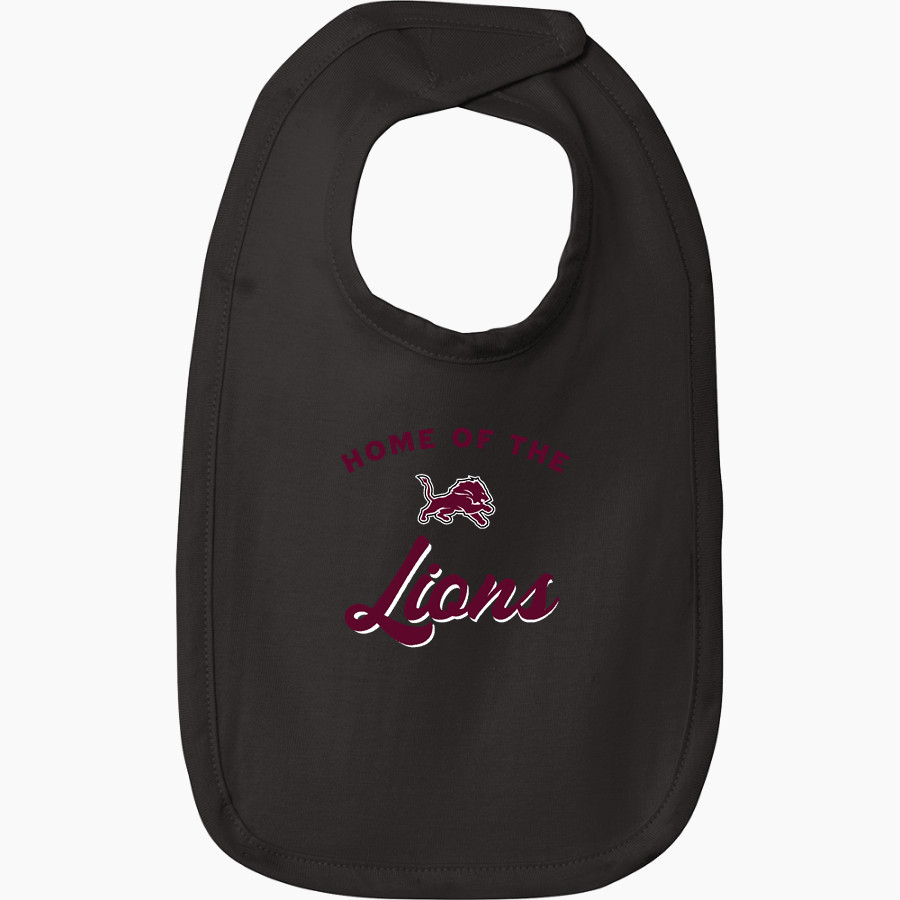 LOCKHART HIGH SCHOOL LIONS <span class="pdp-name-mascot">LOCKHART LIONS</span> Rabbit Skins Infant Premium Jersey Bib