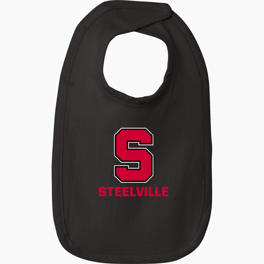 STEELVILLE HIGH SCHOOL CARDINALS <span class="pdp-name-mascot">STEELVILLE CARDINALS</span> Rabbit Skins Infant Premium Jersey Bib