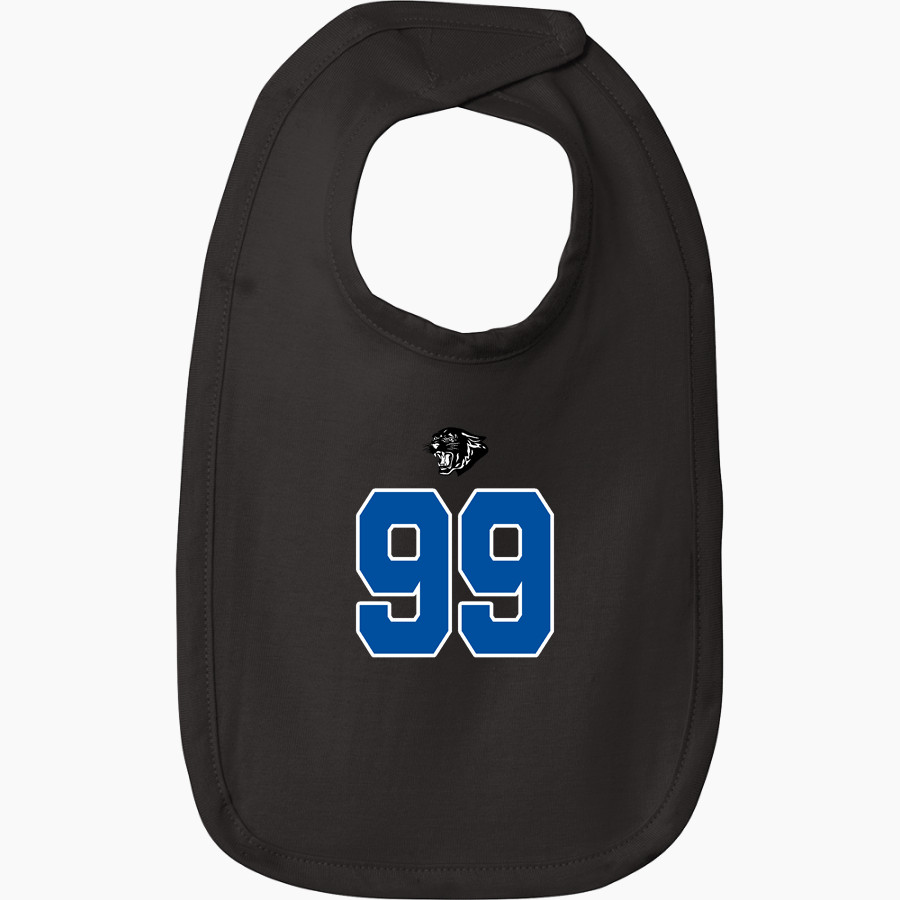 Central Panthers Rabbit Skins Infant Premium Jersey Bib