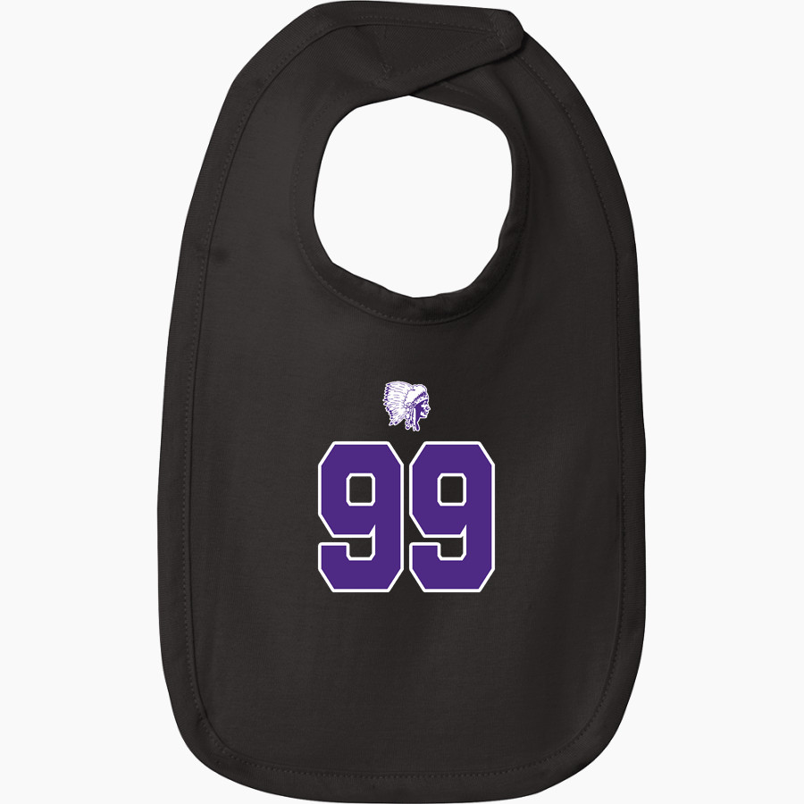 LOGAN HIGH SCHOOL CHIEFTAINS Rabbit Skins Infant Premium Jersey Bib