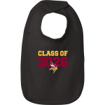 VIEWMONT HIGH SCHOOL VIKINGS <span class="pdp-name-mascot">VIEWMONT VIKINGS</span> Rabbit Skins Infant Premium Jersey Bib Front Thumbnail