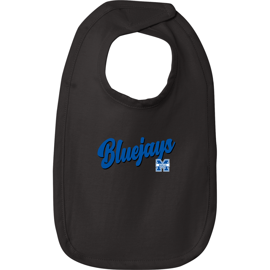 MANCOS HIGH SCHOOL BLUEJAYS <span class="pdp-name-mascot">MANCOS BLUEJAYS</span> Rabbit Skins Infant Premium Jersey Bib