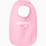 Cornell Rams <span class="pdp-name-mascot">Cornell Rams</span> Rabbit Skins Infant Premium Jersey Bib Front Thumbnail