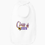 RUNGE HIGH SCHOOL YELLOWJACKETS <span class="pdp-name-mascot">RUNGE YELLOWJACKETS</span> Rabbit Skins Infant Premium Jersey Bib Front Thumbnail