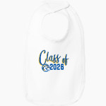 BRIAR CLIFF Chargers <span class="pdp-name-mascot">BRIAR CLIFF Chargers</span> Rabbit Skins Infant Premium Jersey Bib Front Thumbnail