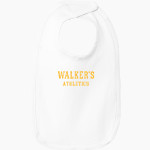 Walker's Wildcats Rabbit Skins Infant Premium Jersey Bib Front Thumbnail