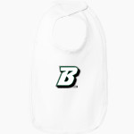 Binghamton University Rabbit Skins Infant Premium Jersey Bib Front Thumbnail