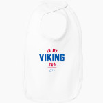 Wisconsin Lutheran Vikings <span class="pdp-name-mascot">Wisconsin Lutheran Vikings</span> Rabbit Skins Infant Premium Jersey Bib Front Thumbnail