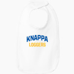 KNAPPA HIGH SCHOOL LOGGERS <span class="pdp-name-mascot">KNAPPA LOGGERS</span> Rabbit Skins Infant Premium Jersey Bib Front Thumbnail