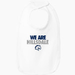 HIllsdale Chargers <span class="pdp-name-mascot">HIllsdale College Chargers</span> Rabbit Skins Infant Premium Jersey Bib Front Thumbnail