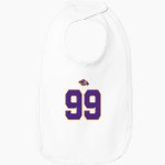 LYON COUNTY HIGH SCHOOL LYONS Rabbit Skins Infant Premium Jersey Bib Front Thumbnail