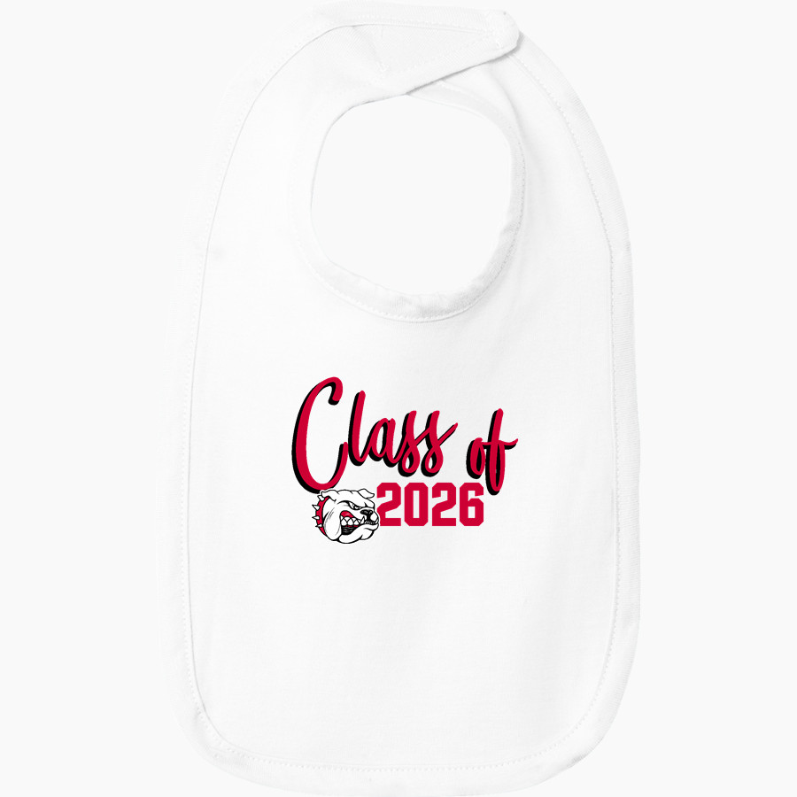 CARTHAGE HIGH SCHOOL BULLDOGS Rabbit Skins Infant Premium Jersey Bib