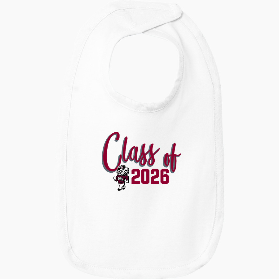 Westside Rams Rabbit Skins Infant Premium Jersey Bib