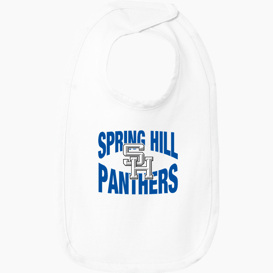 Spring Hill Panthers <span class="pdp-name-mascot">Spring Hill Panthers</span> Rabbit Skins Infant Premium Jersey Bib