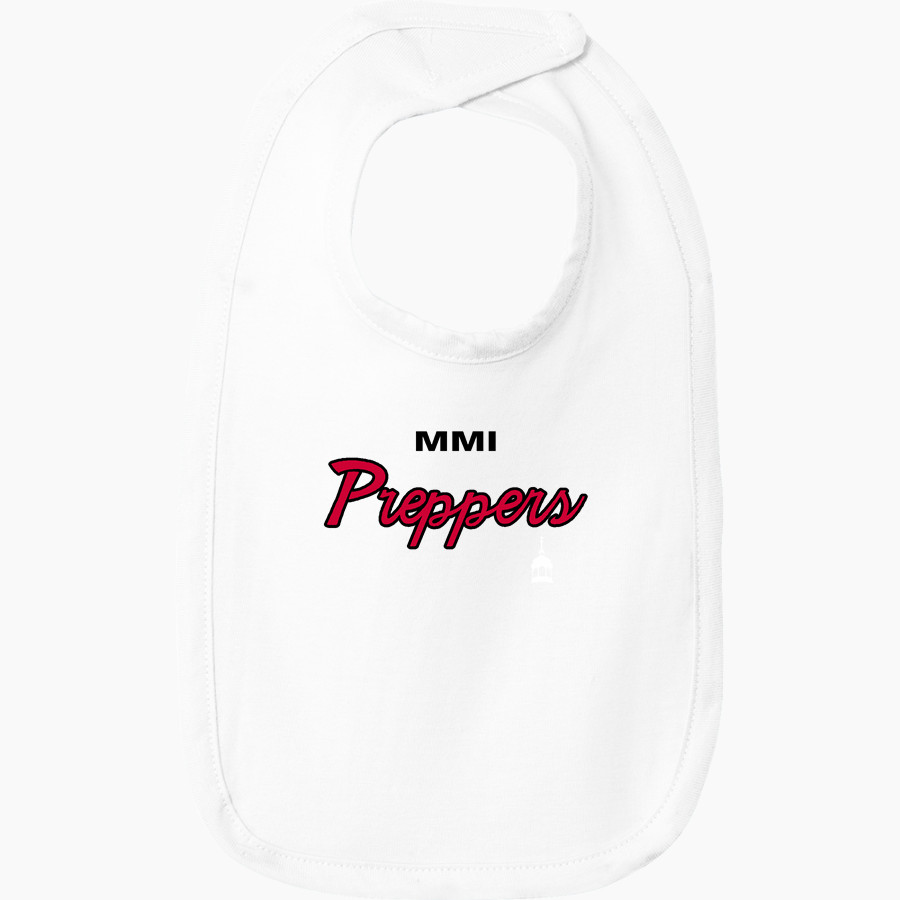 MMI PREPARATORY SCHOOL PREPPERS <span class="pdp-name-mascot">MMI PREPARATORY PREPPERS</span> Rabbit Skins Infant Premium Jersey Bib