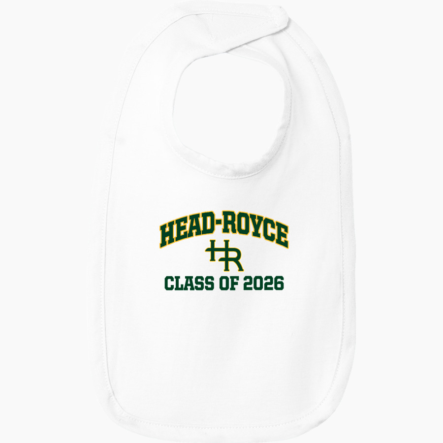 Head-Royce Jayhawks <span class="pdp-name-mascot">Head-Royce Jayhawks</span> Rabbit Skins Infant Premium Jersey Bib