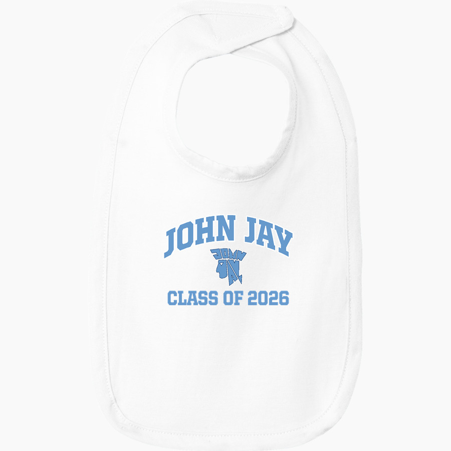 JOHN JAY HIGH SCHOOL PATRIOTS <span class="pdp-name-mascot">JOHN JAY PATRIOTS</span> Rabbit Skins Infant Premium Jersey Bib