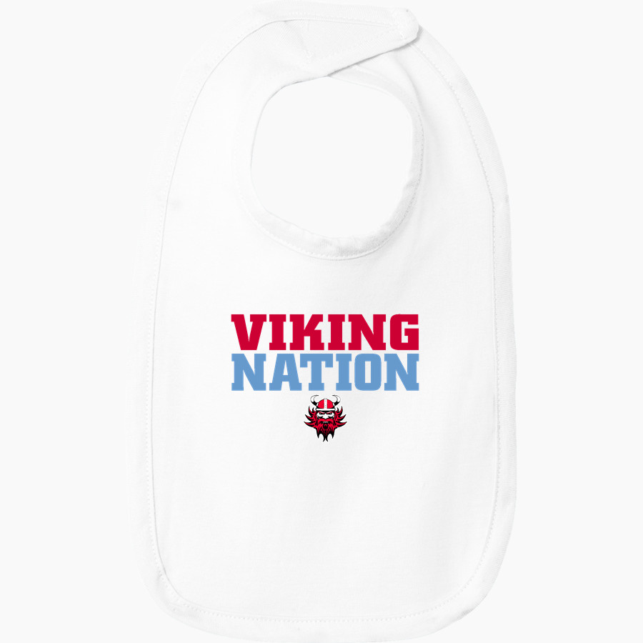 JAMES MONROE HIGH SCHOOL VIKINGS Rabbit Skins Infant Premium Jersey Bib