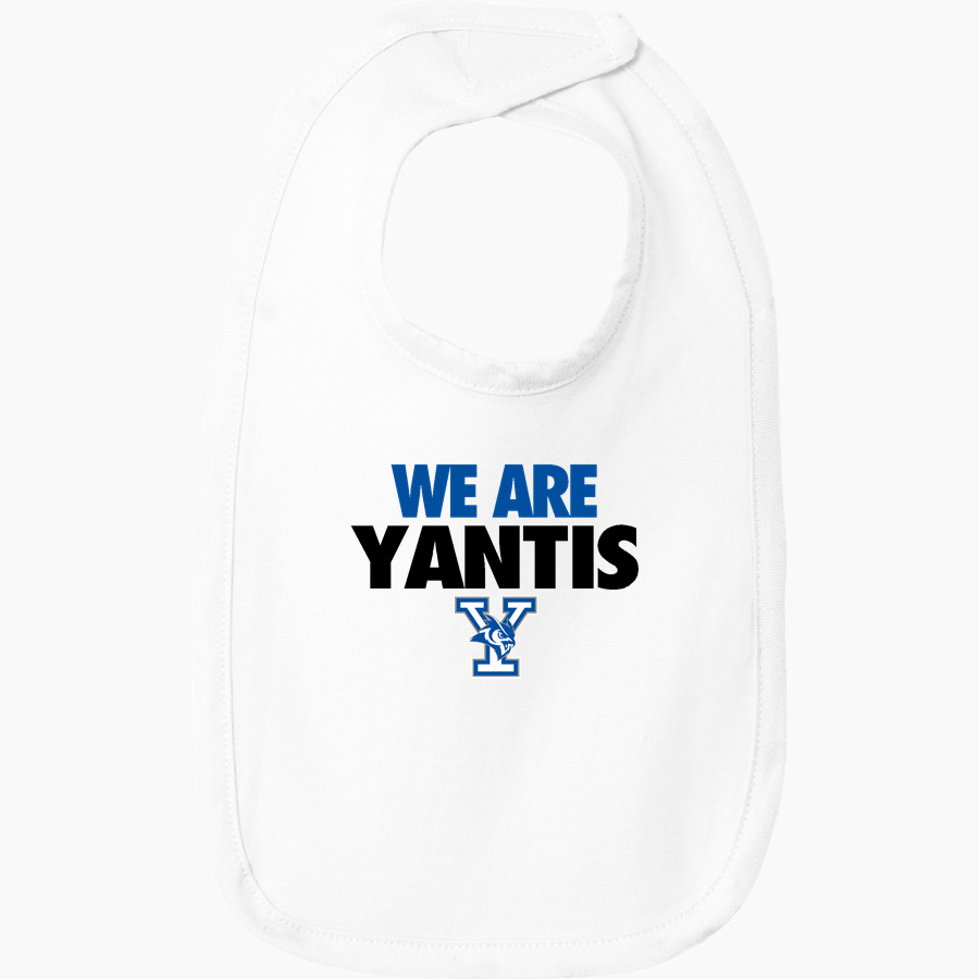 YANTIS HIGH SCHOOL OWLS <span class="pdp-name-mascot">YANTIS OWLS</span> Rabbit Skins Infant Premium Jersey Bib