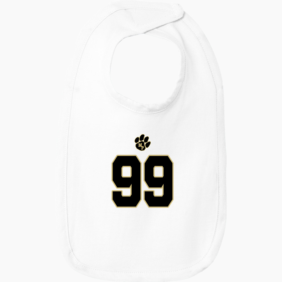 Manassas Park Cougars Rabbit Skins Infant Premium Jersey Bib