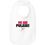 Pulaski Red Raiders <span class="pdp-name-mascot">Pulaski Red Reaiders</span> Rabbit Skins Infant Premium Jersey Bib Front Thumbnail