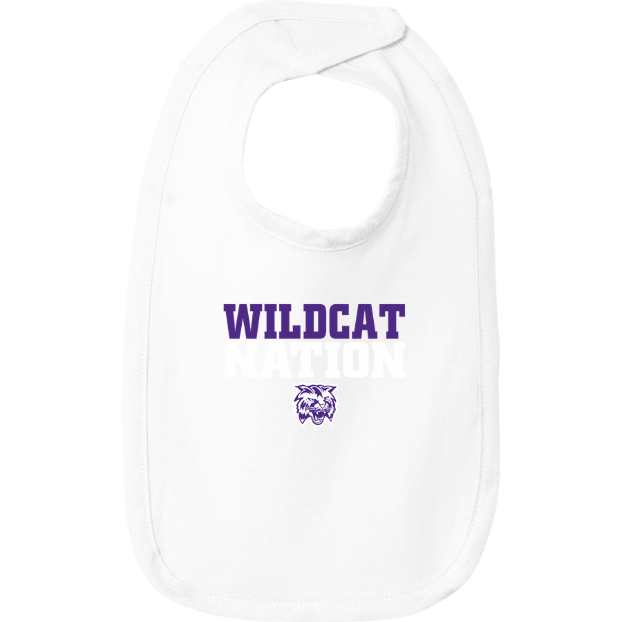 WEST HIGH SCHOOL WILDCATS <span class="pdp-name-mascot">WEST WILDCATS</span> Rabbit Skins Infant Premium Jersey Bib