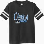 NORTH MAC HIGH SCHOOL PANTHERS <span class="pdp-name-mascot">NORTH MAC PANTHERS</span> Rabbit Skins Toddler Football Fine Jersey T-Shirt Front Thumbnail