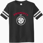 St. Louis CYC St. Louis CYC <span class="pdp-name-mascot">CYC St. Louis</span> Rabbit Skins Toddler Football Fine Jersey T-Shirt Front Thumbnail