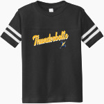 LITTLESTOWN HIGH SCHOOL THUNDERBOLTS Rabbit Skins Toddler Football Fine Jersey T-Shirt Front Thumbnail