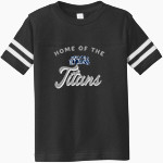 Terra State Titans <span class="pdp-name-mascot">Terra State Community College Titans</span> Rabbit Skins Toddler Football Fine Jersey T-Shirt Front Thumbnail