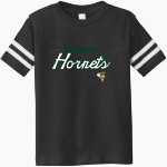 Wellsboro Hornets <span class="pdp-name-mascot">Wellsboro Green Hornets</span> Rabbit Skins Toddler Football Fine Jersey T-Shirt Front Thumbnail