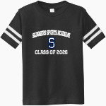 Sluggers Sports Academy S <span class="pdp-name-mascot">Sluggers Sports Academy S</span> Rabbit Skins Toddler Football Fine Jersey T-Shirt Front Thumbnail