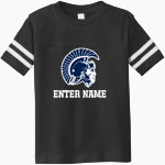 NEW KENT HIGH SCHOOL TROJANS <span class="pdp-name-mascot">NEW KENT TROJANS</span> Rabbit Skins Toddler Football Fine Jersey T-Shirt Front Thumbnail