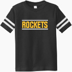 Broughal Rockets <span class="pdp-name-mascot">Broughal Rockets</span> Rabbit Skins Toddler Football Fine Jersey T-Shirt Front Thumbnail