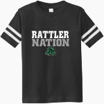 RONALD REAGAN HIGH SCHOOL RATTLERS <span class="pdp-name-mascot">REAGAN RATTLERS</span> Rabbit Skins Toddler Football Fine Jersey T-Shirt Front Thumbnail
