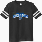Fletcher Senators <span class="pdp-name-mascot">Fletcher Senators</span> Rabbit Skins Toddler Football Fine Jersey T-Shirt Front Thumbnail