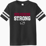 Willamette Wolverines <span class="pdp-name-mascot">Willamette Wolverines</span> Rabbit Skins Toddler Football Fine Jersey T-Shirt Front Thumbnail