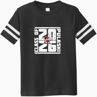 Rabbit Skins Toddler Football Fine Jersey T-Shirt